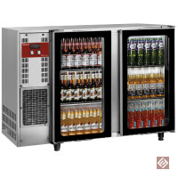 Flaschenkühlschrank, Edelstahl, 2