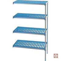 Regal Ecke 4 niveaus  "Modular