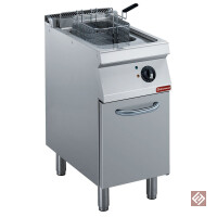 Elektro Friteuse 14 Liter auf Unterbau