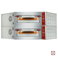 Elektrischer Ofen, Eck-Model, 2 Kammern 2x8